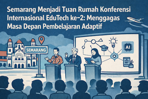 Semarang Menjadi Tuan Rumah Konferensi Internasional EduTech ke-2: Menggagas Masa Depan Pembelajaran Adaptif